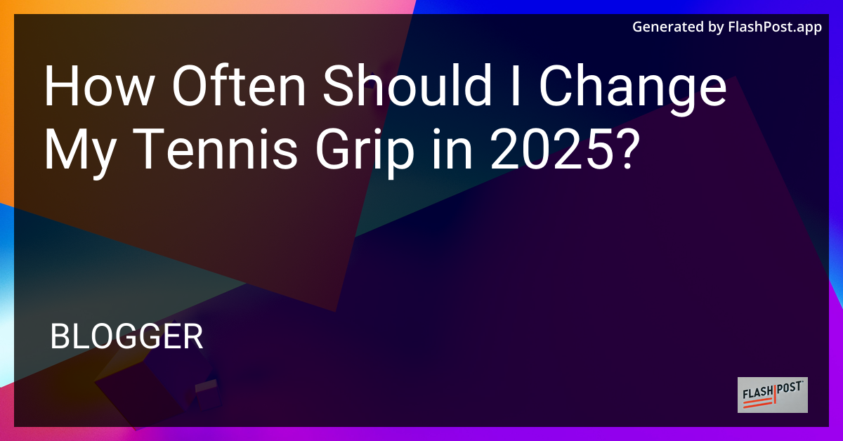 Tennis Grip