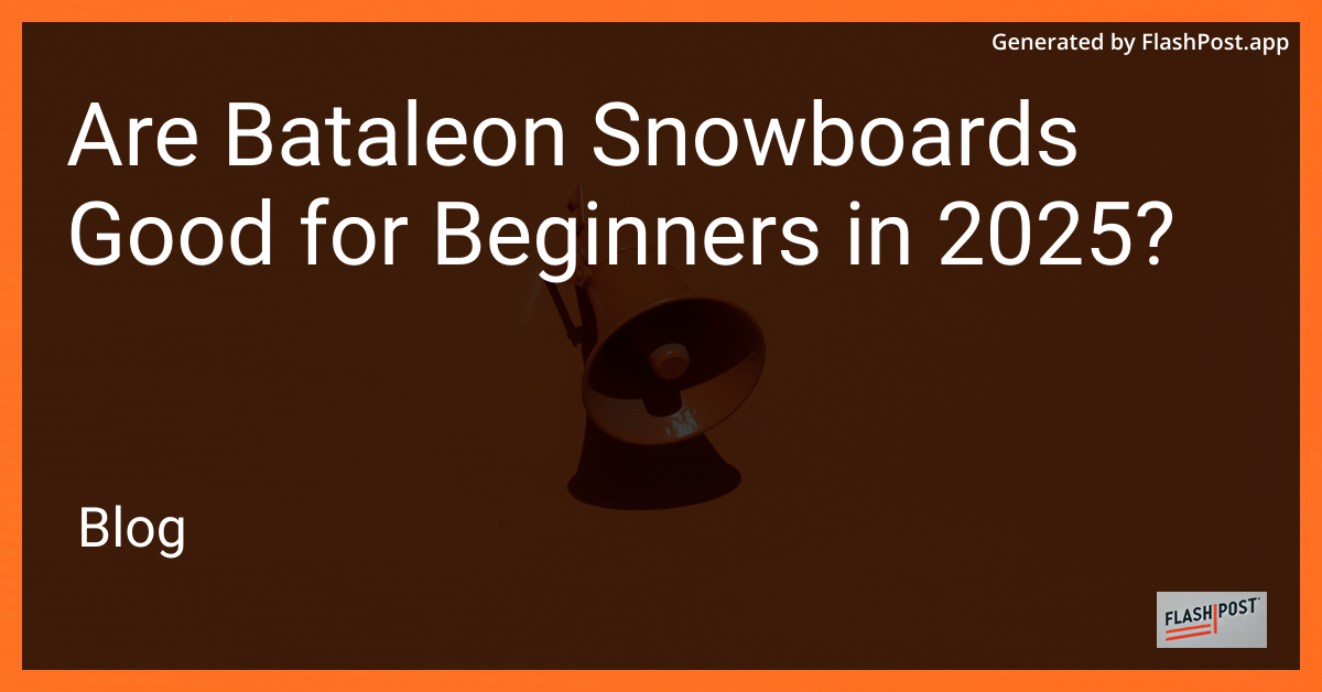 Bataleon Snowboard