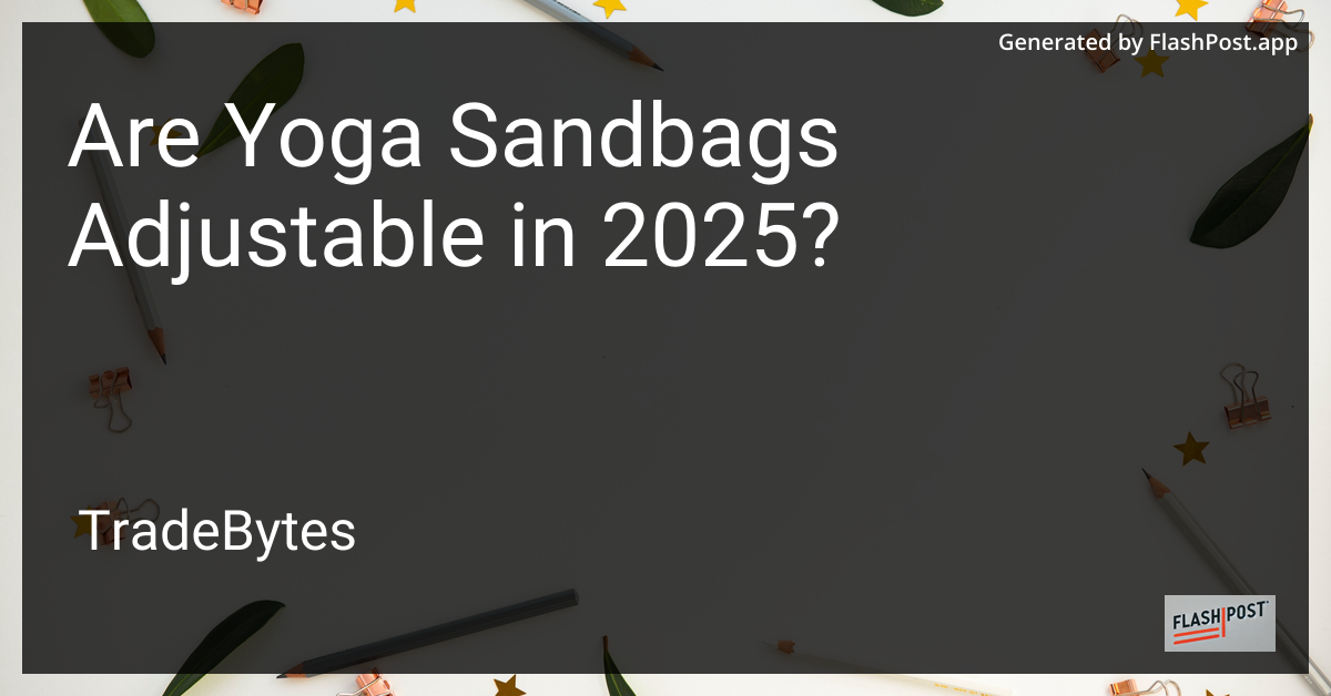 Yoga Sandbag