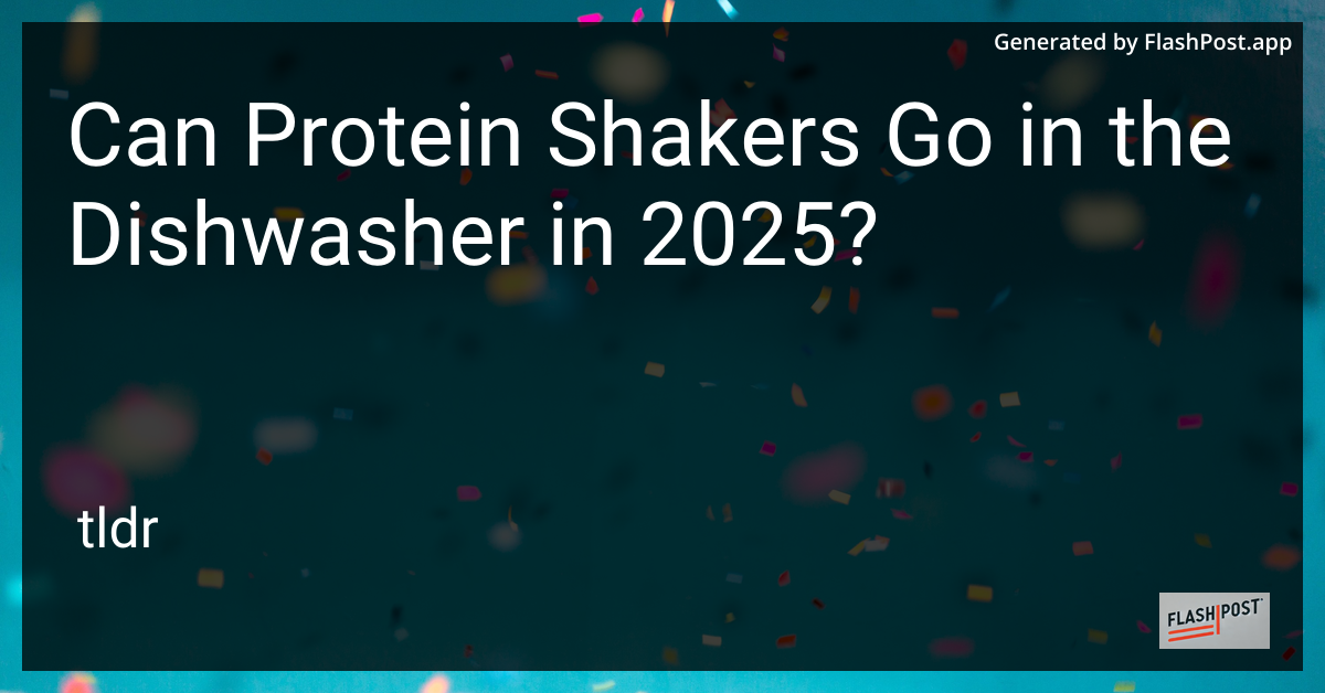 Protein Shaker