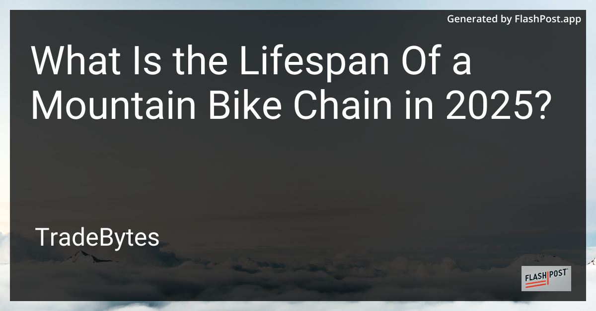 Mountain Bike Chain