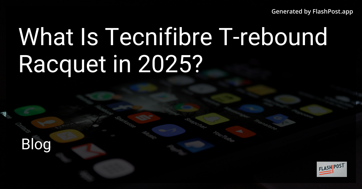 Tecnifibre T-Rebound Racquet
