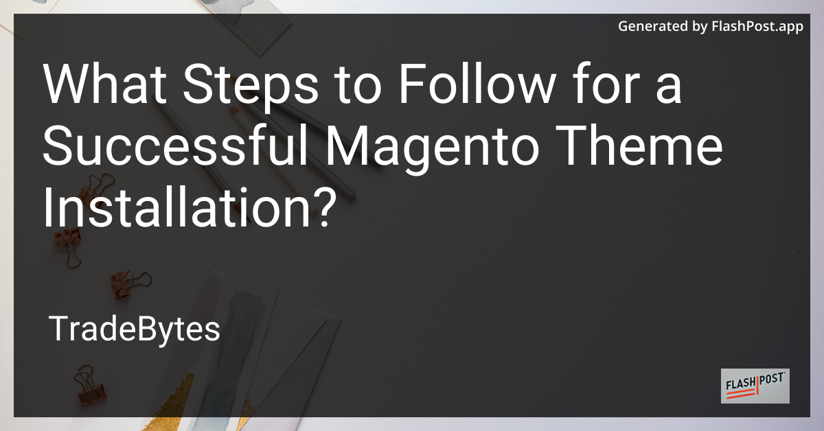 Magento Theme Installation