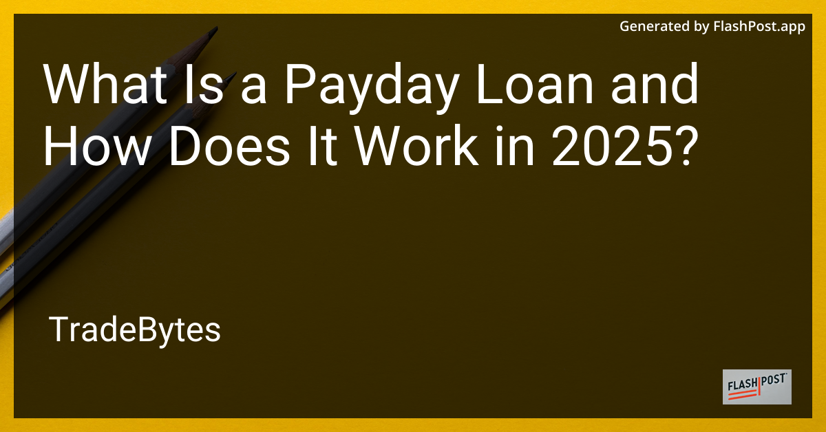 Payday Loan