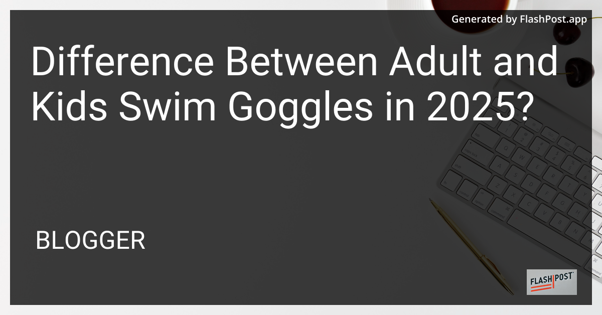Swim Goggles