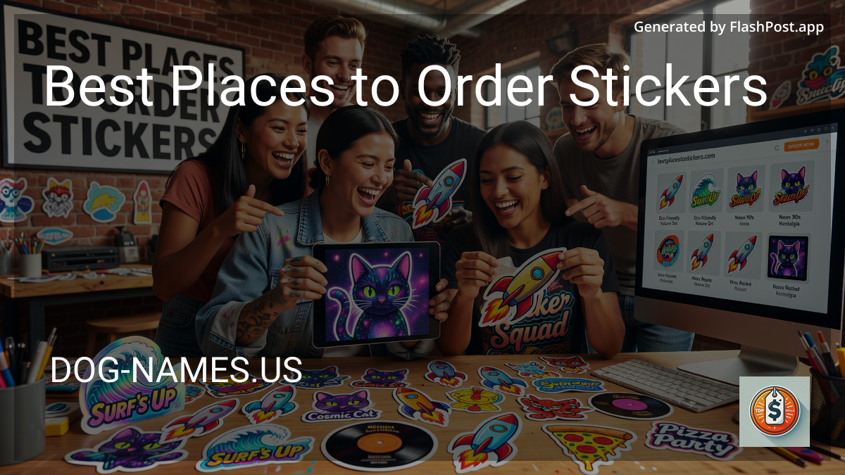 5 Best Places to Order Stickers in 2026