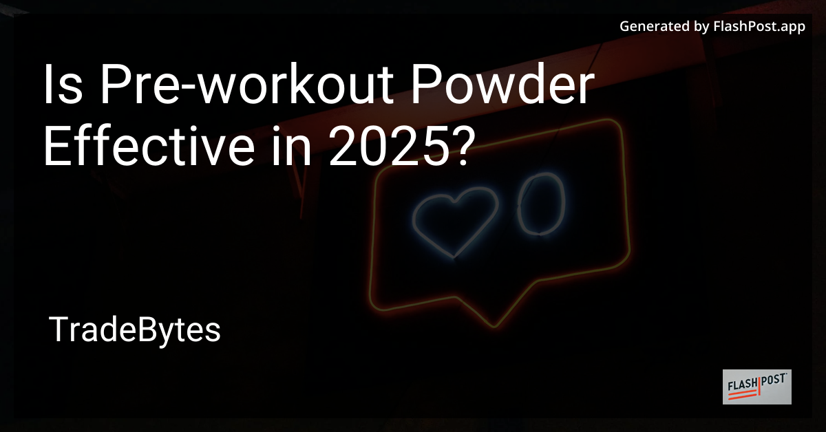 Pre-Workout Powder