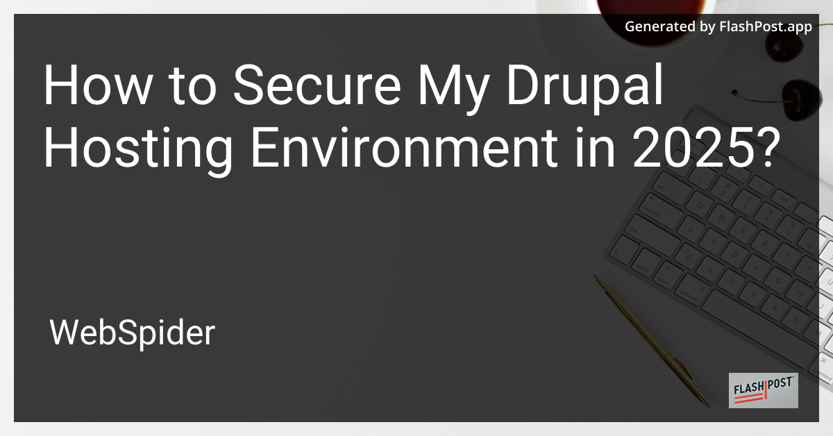 Secure Drupal Hosting Environment