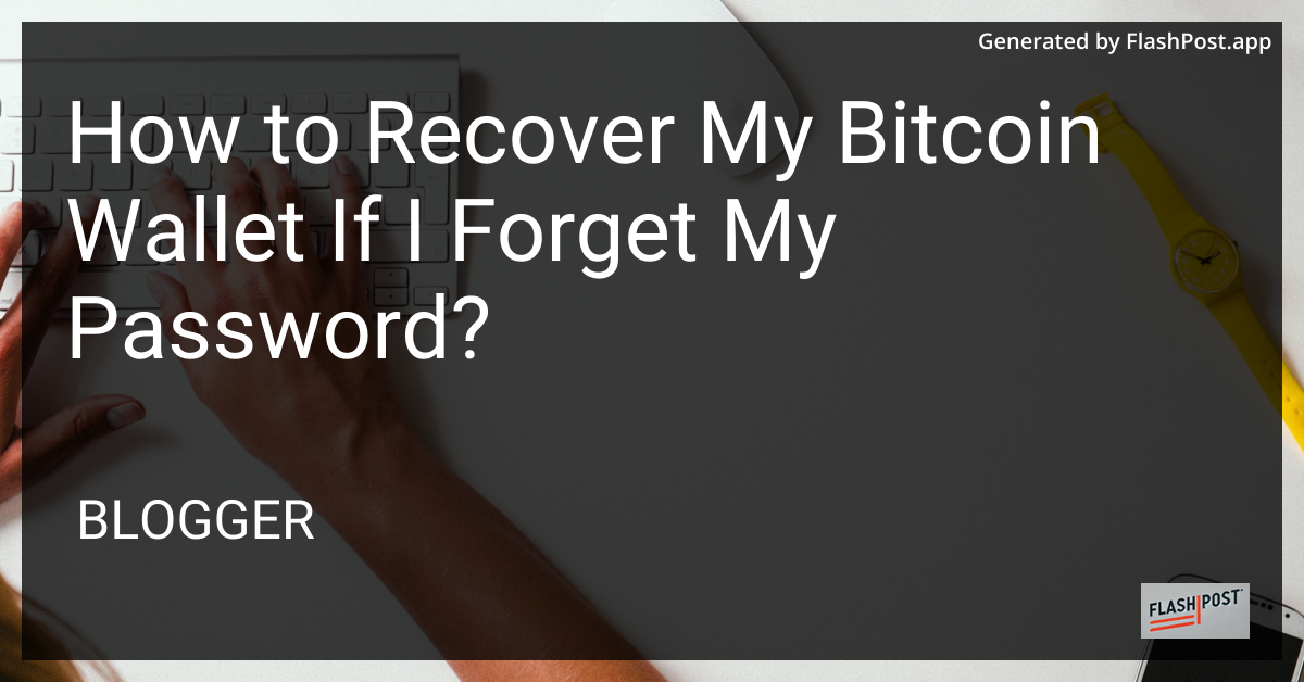Recover Bitcoin Wallet