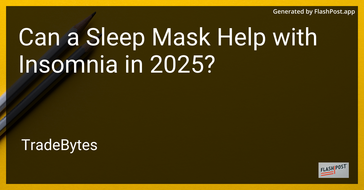Sleep Mask