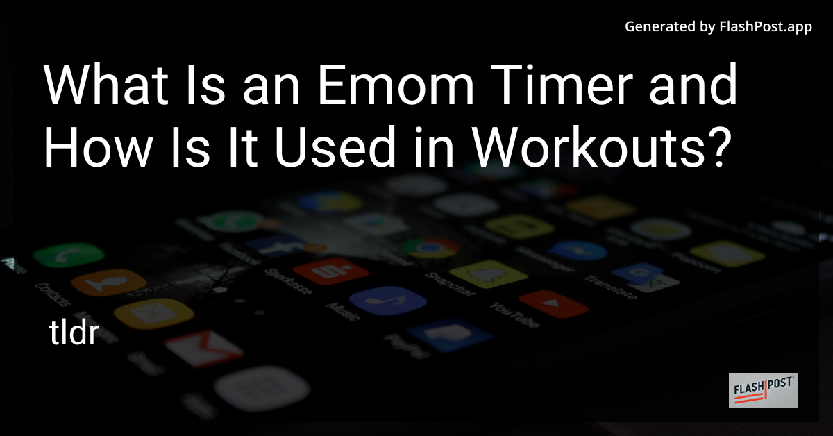 EMOM Timer