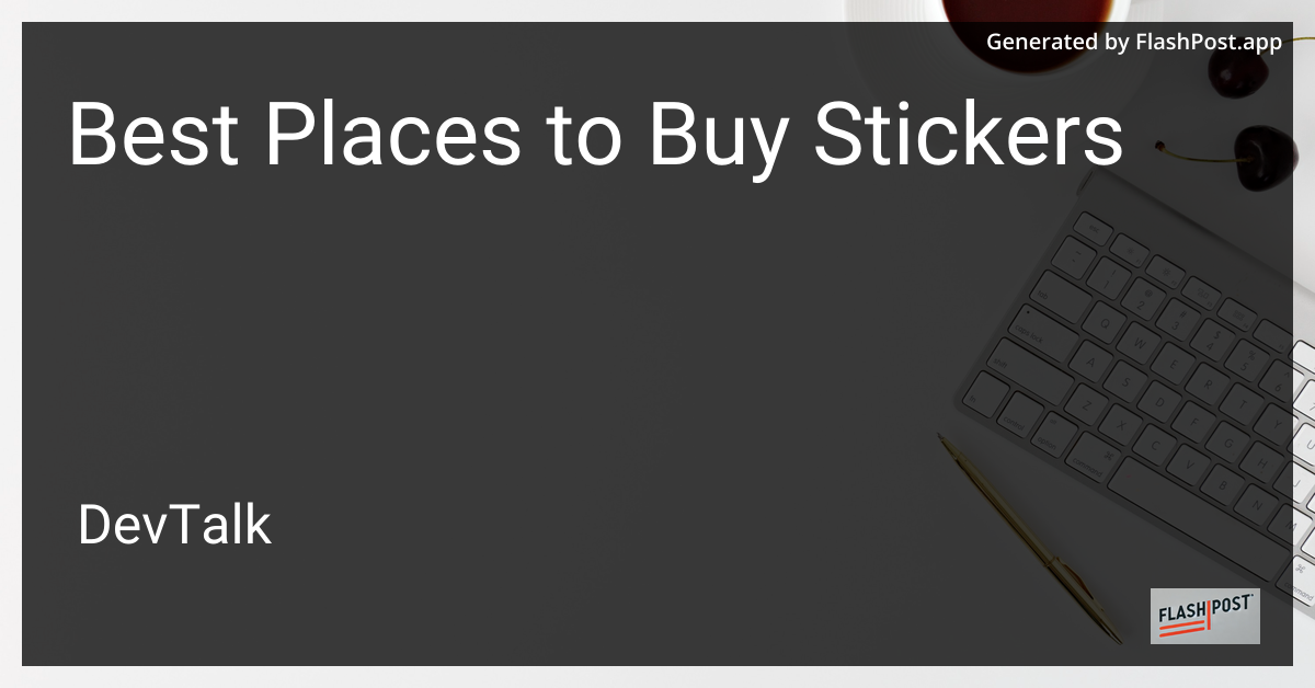 Best Places to Buy Stickers