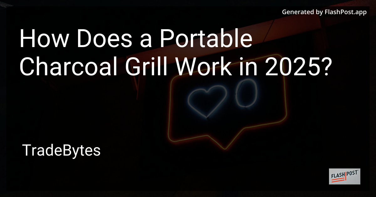 Portable Charcoal Grill