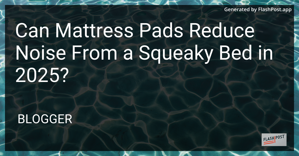 Mattress Pad Image