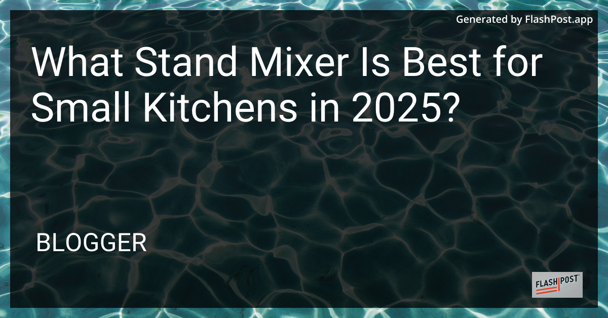 Stand Mixer