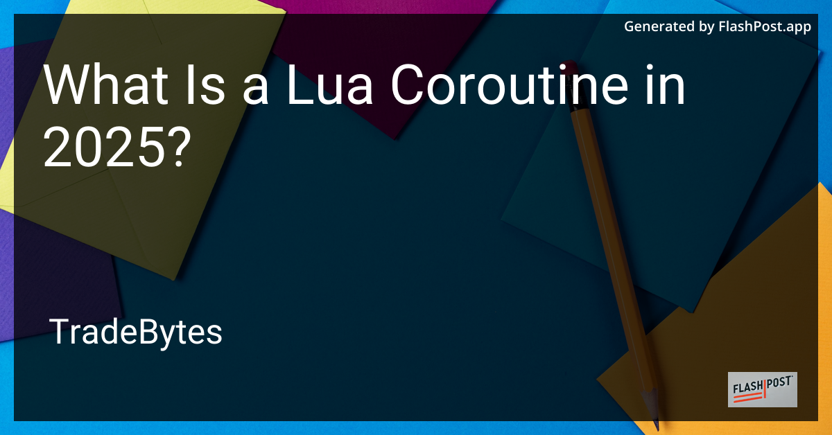 Lua Coroutine