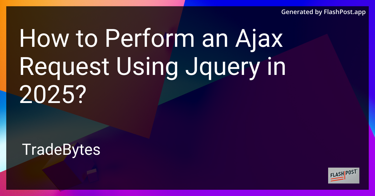 AJAX with jQuery