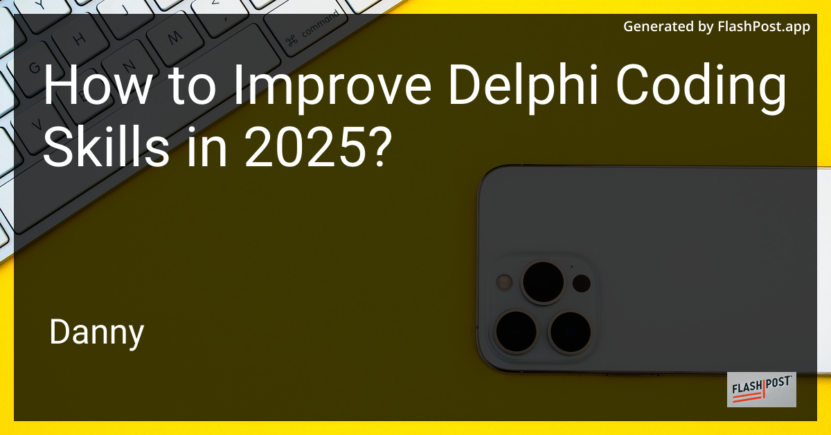 Improve Delphi Coding Skills