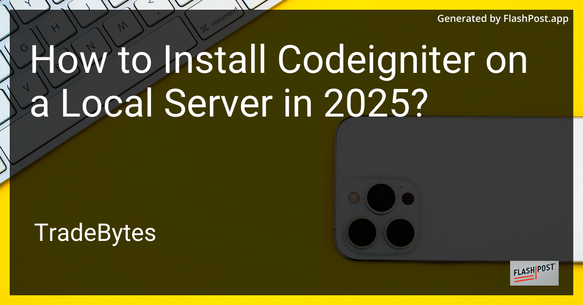 CodeIgniter Installation