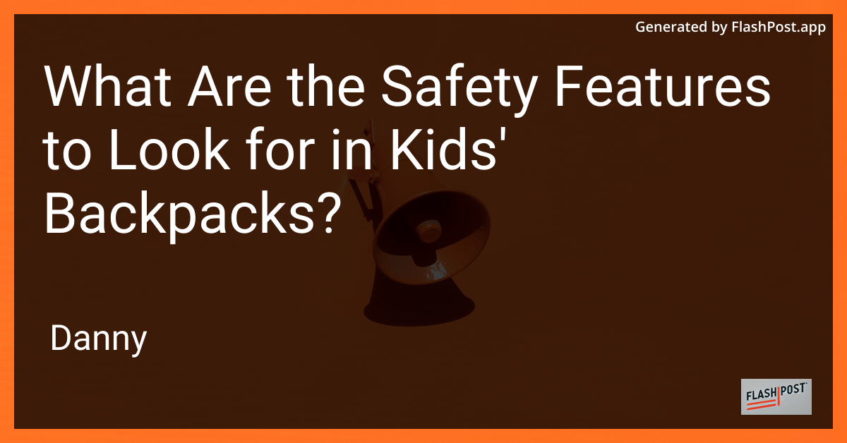 Kids Backpack