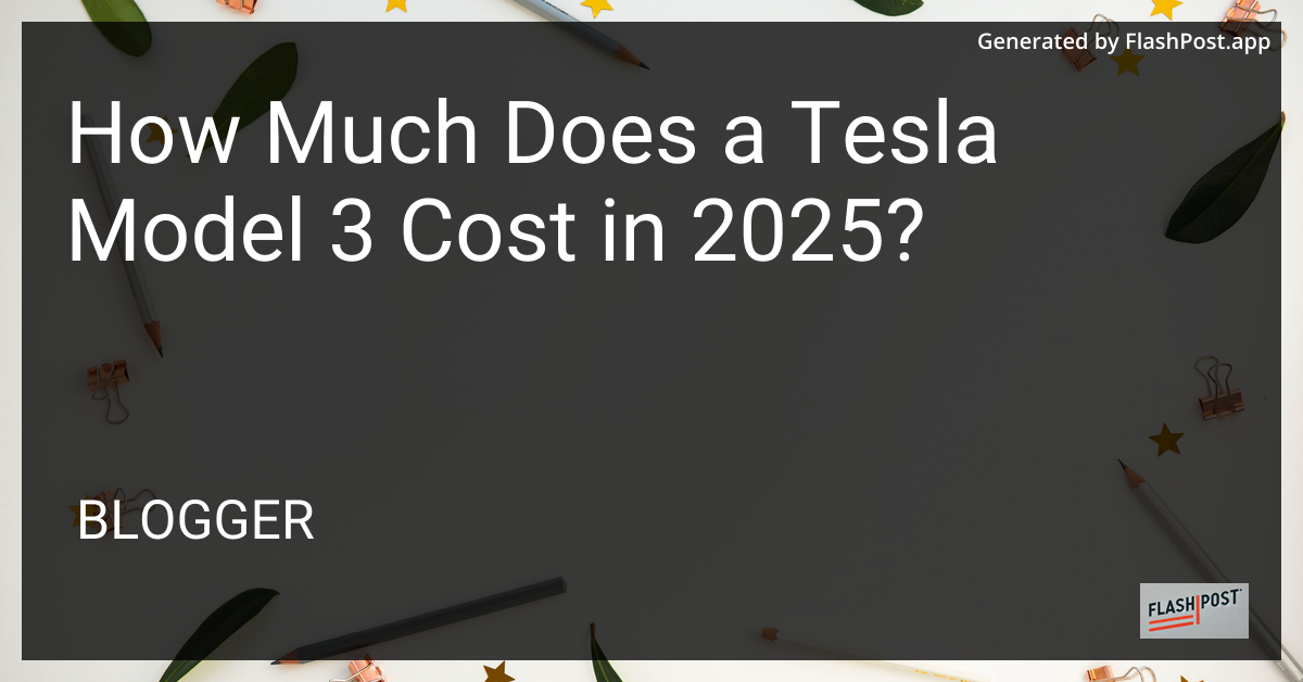 Tesla Model 3