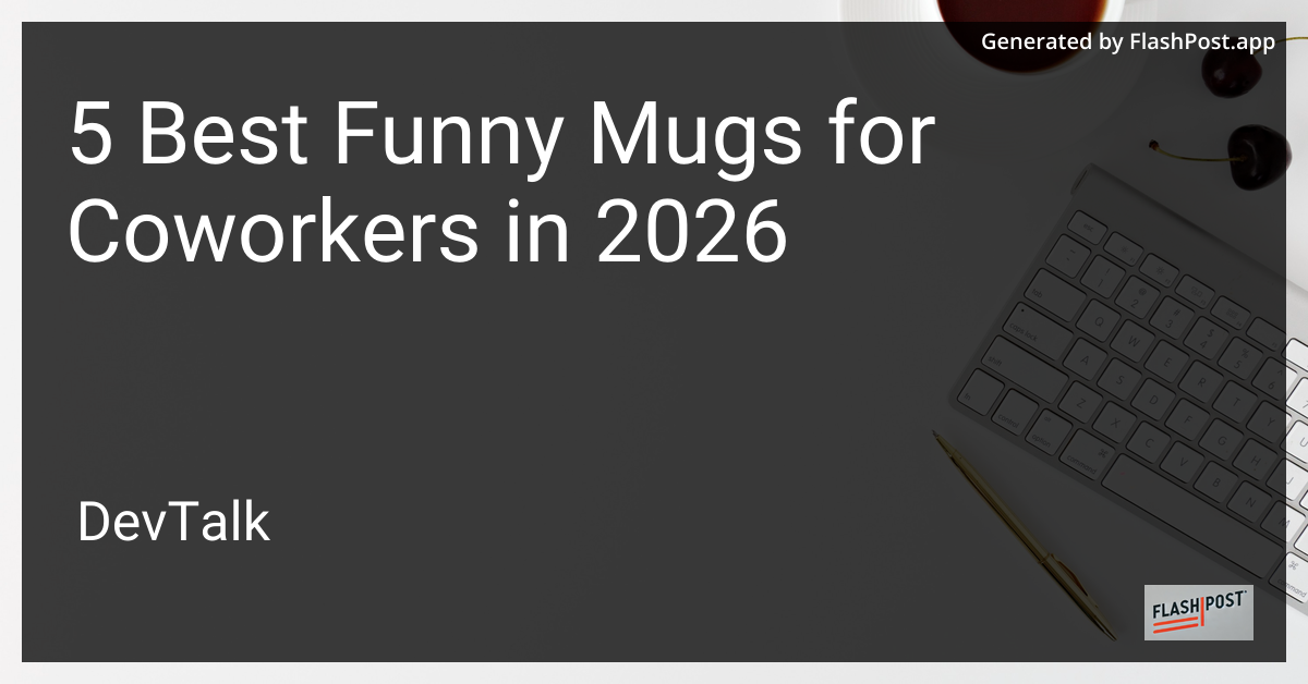 5 Best Funny Mugs for Coworkers in 2026
