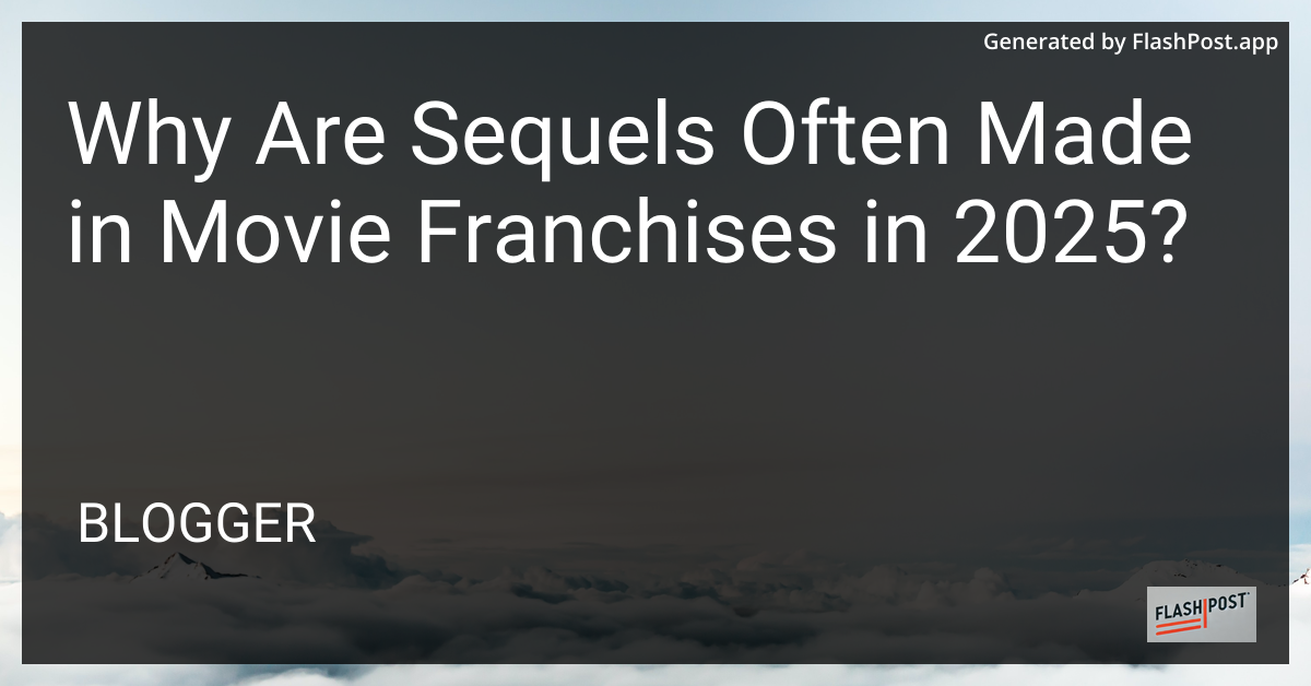 Movie Franchise