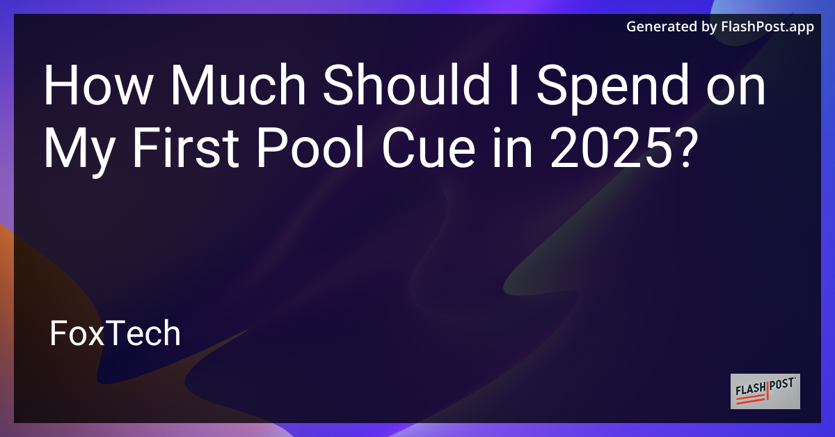 Pool Cue Image