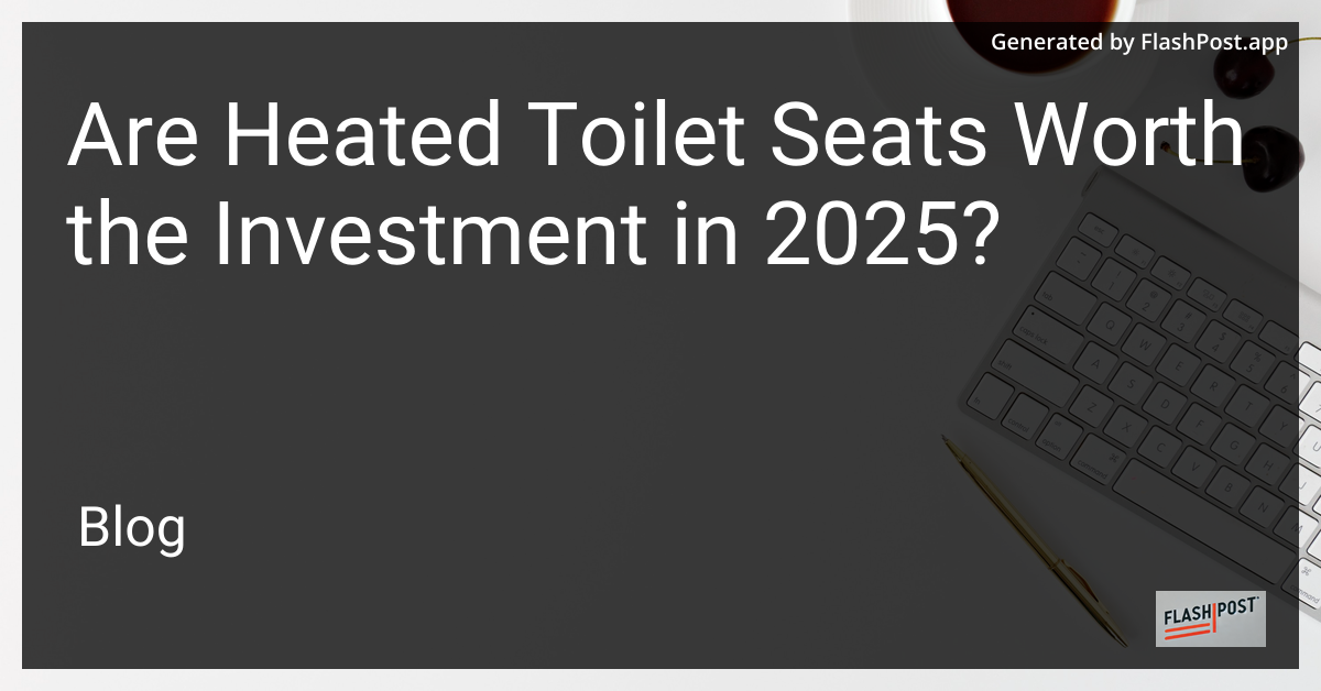 Heated Toilet Seat