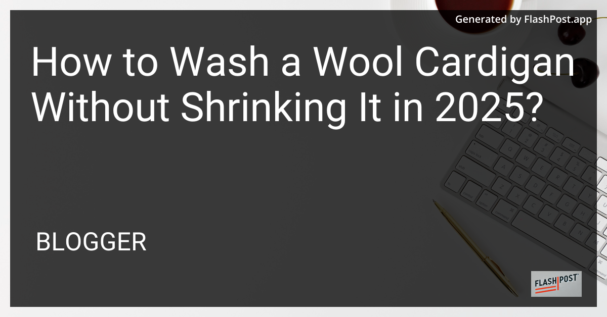 Wool Cardigan