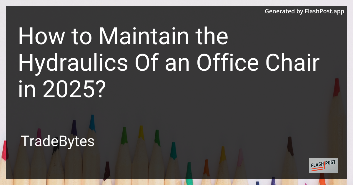 Office Chair Hydraulics