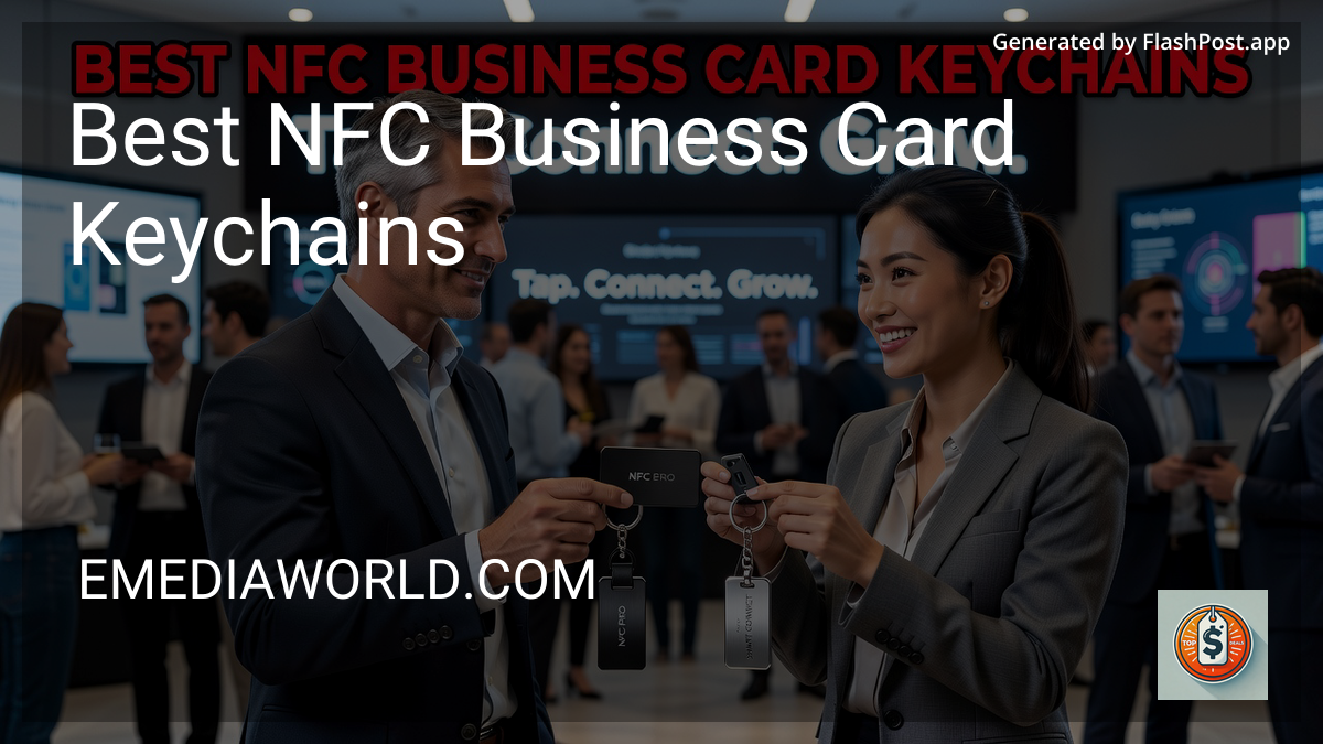 5 Best NFC Business Card Keychains in 2026