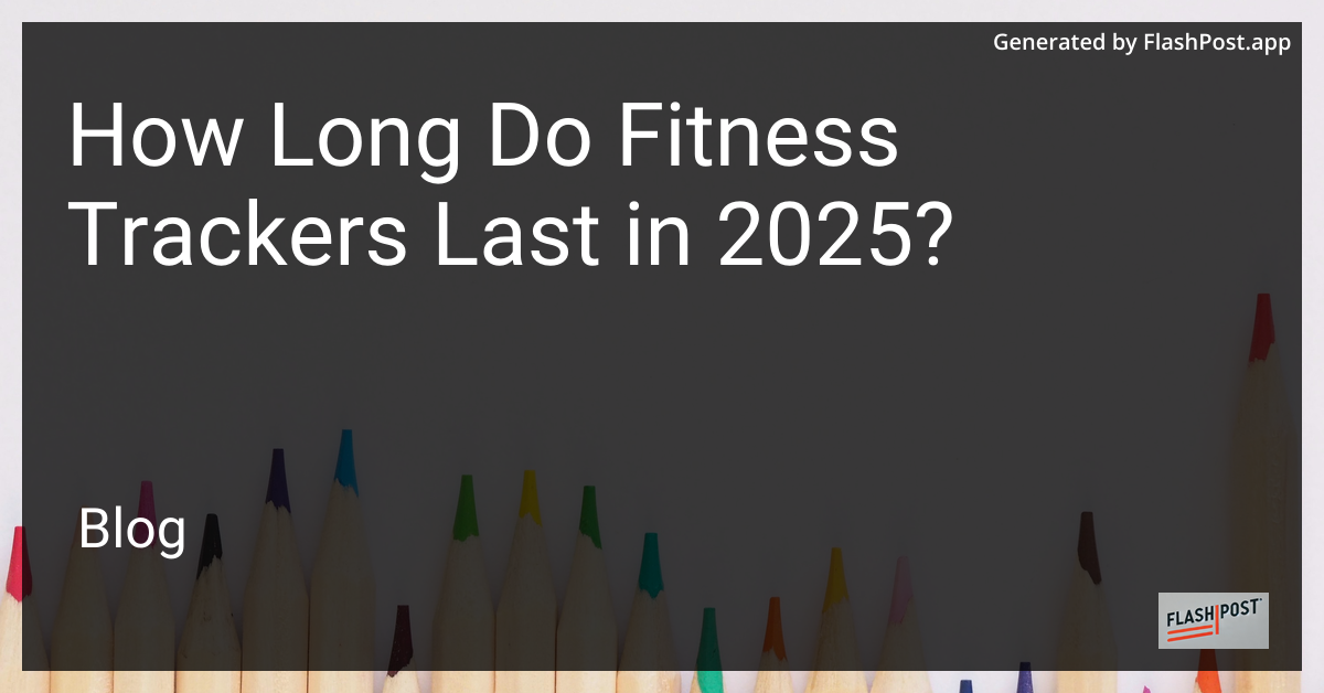 Fitness Tracker Image
