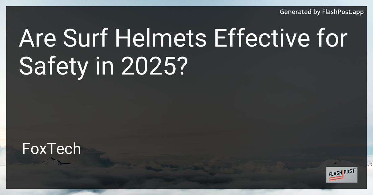 Surf Helmets