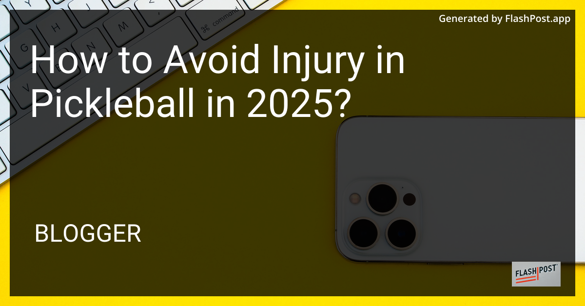 Pickleball Injuries