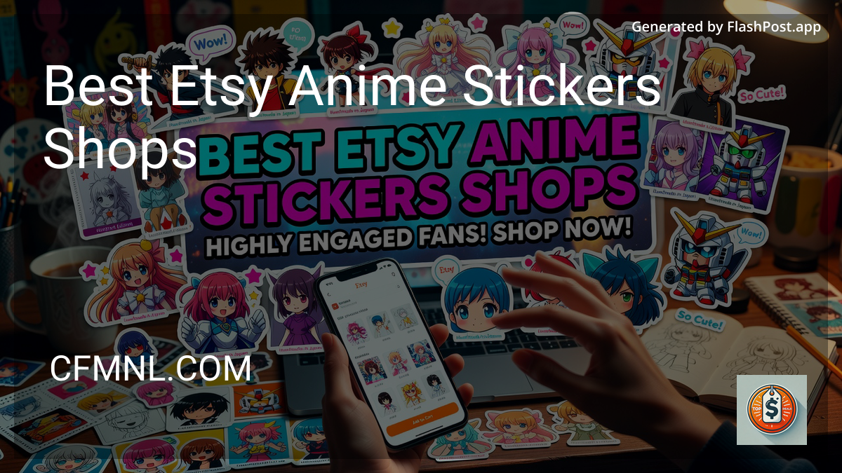6 Best Etsy Anime Stickers Shops in 2026