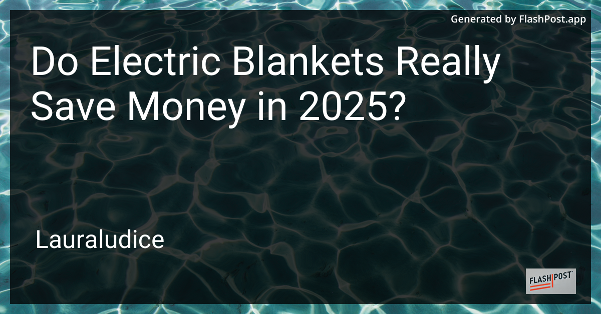 Electric Blanket
