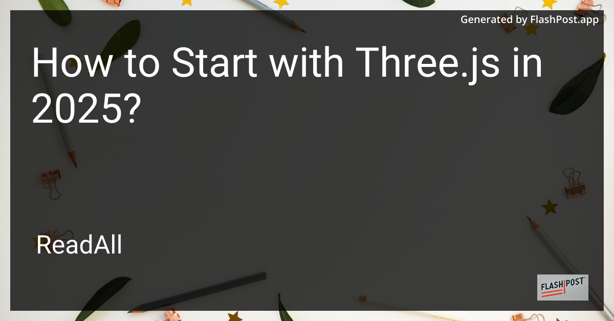 Three.js Visualization