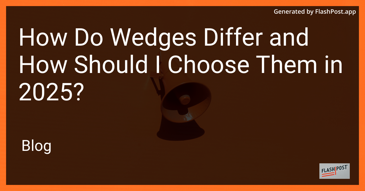 Different Golf Wedges