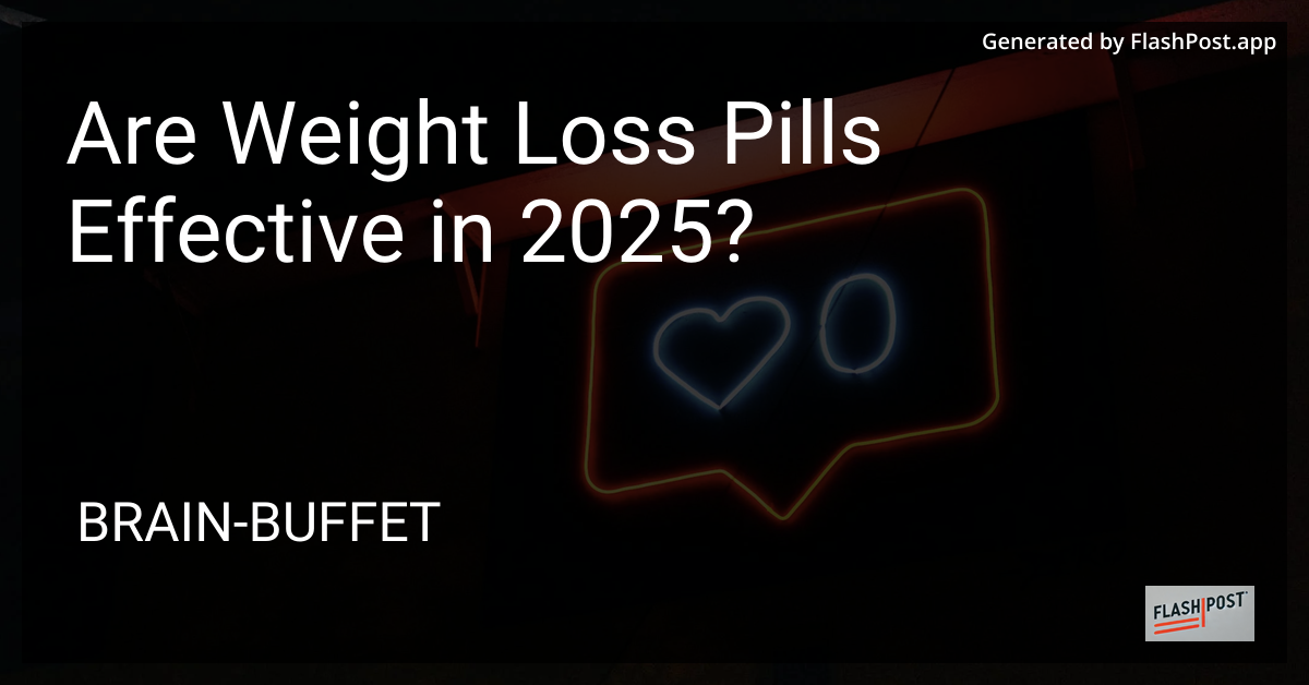 Weight Loss Pills
