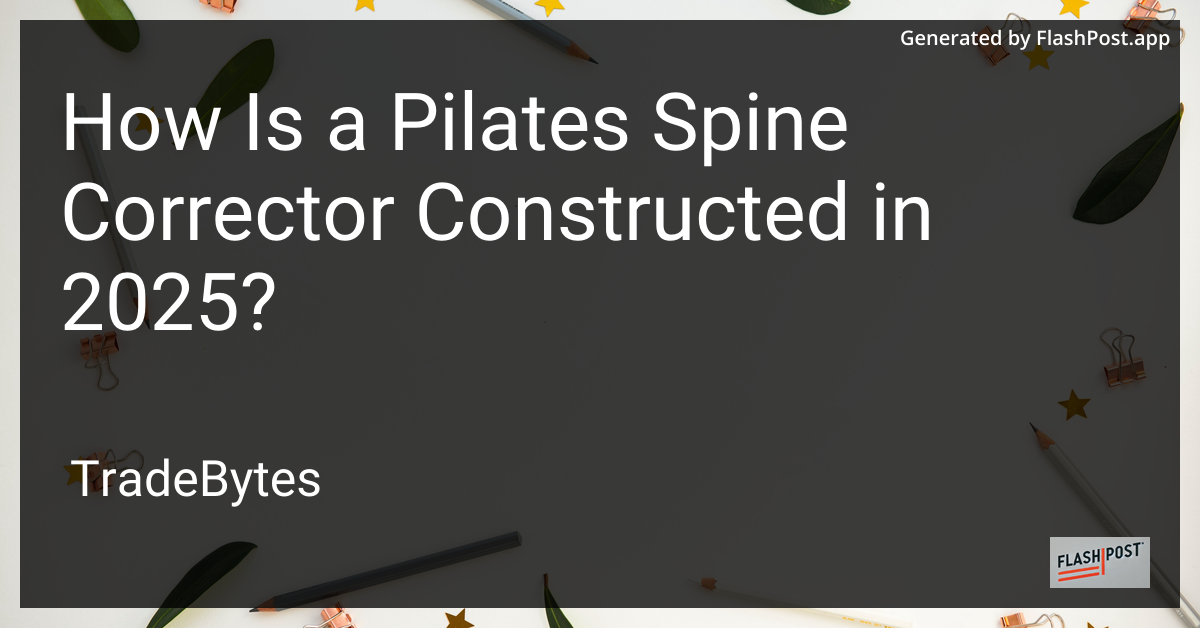 Pilates Spine Corrector