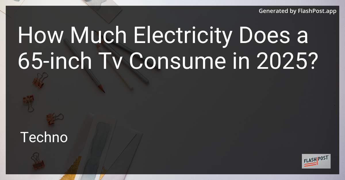 65-inch TV