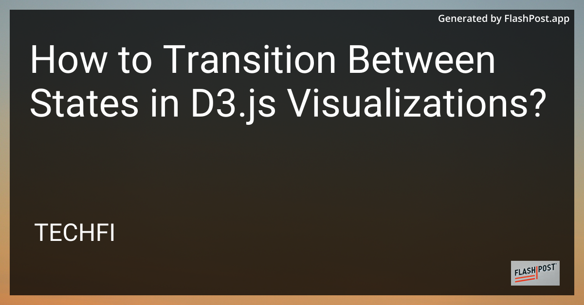 D3.js Transition