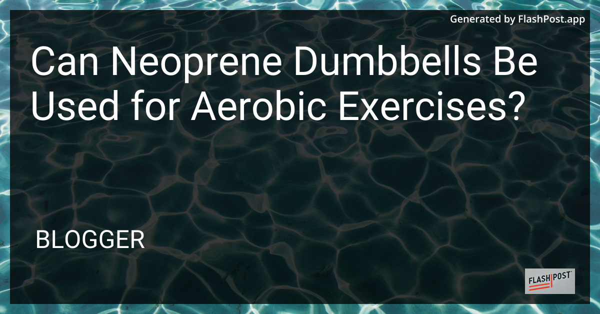 Neoprene Dumbbells