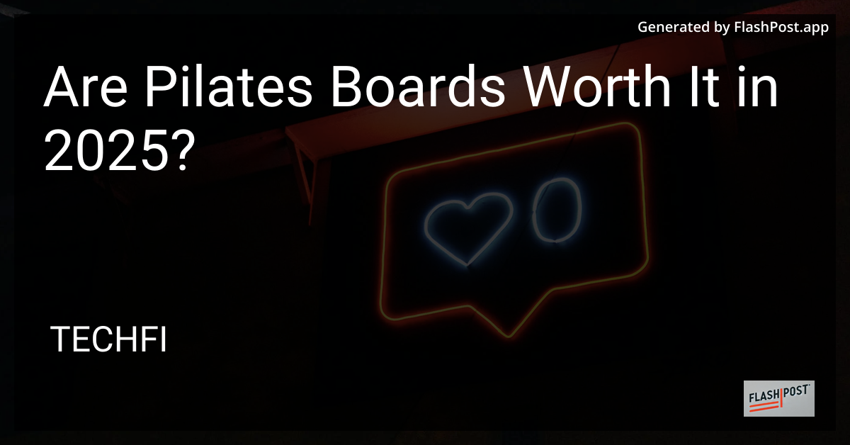 Pilates Board