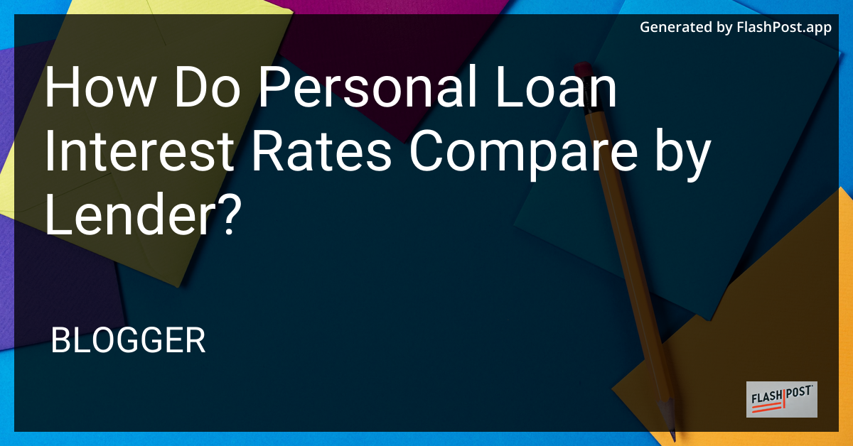 Personal Loans