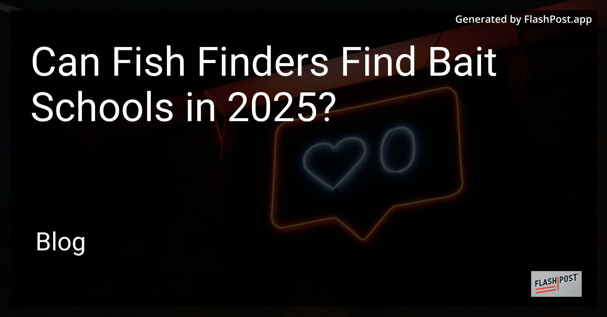 Fish Finder Technology