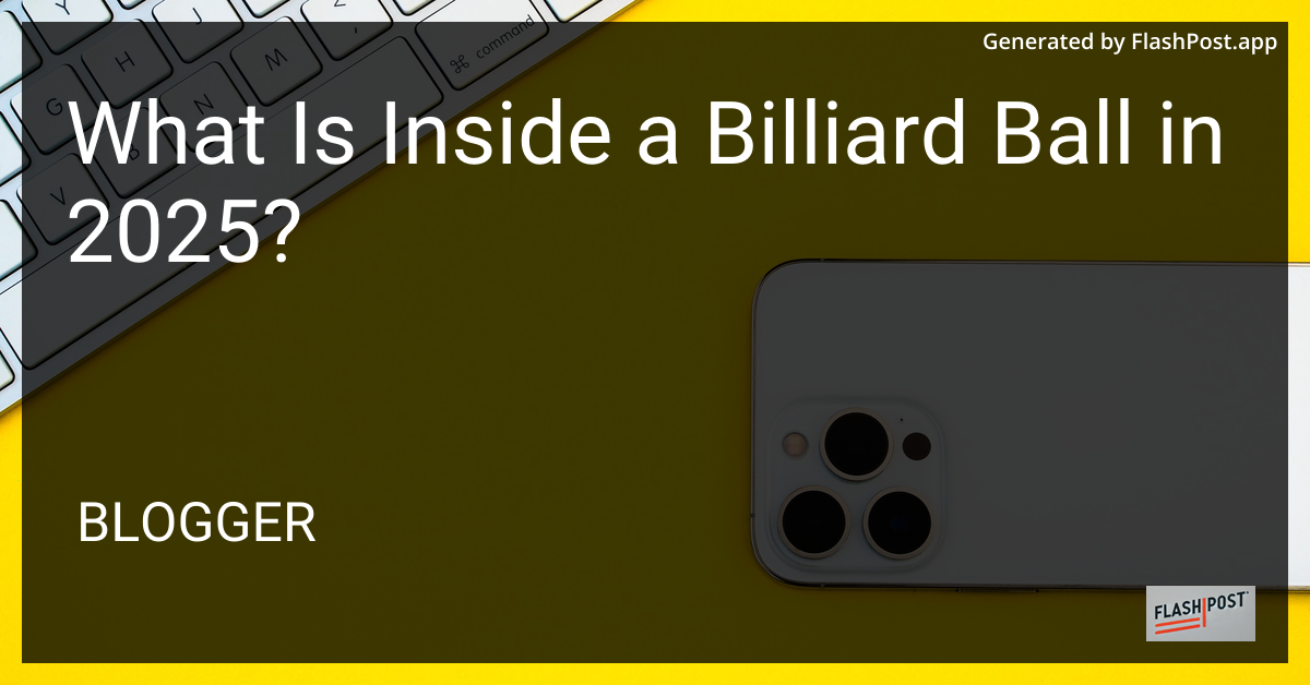 Billiard Ball Interior