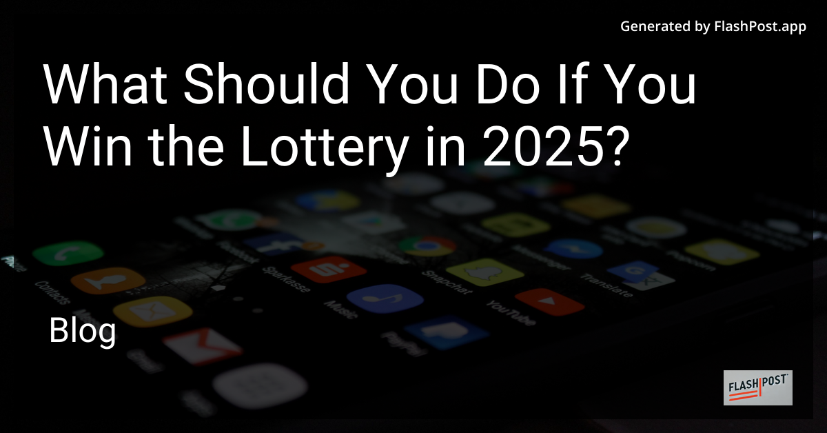 Winning the Lottery