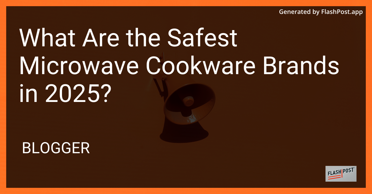 Microwave Cookware